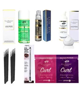 kit brow lift des sourcils complet pour réaliser cette prestation sur vous même ou votre client(e)