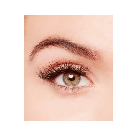 Ces faux cils individuels sont réutilisables. Ils sont conçu avec une surface de fixation souple et mince. Vendu avec colle.