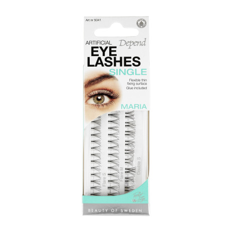 Ces touffes de faux cils individuels sont réutilisables. Ils sont facile à utiliser.