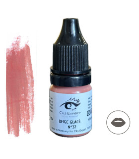 Pigment maquillage permanent lèvres effet nude candy lips Cils Expert conforme à la réglementation Reach européenne
