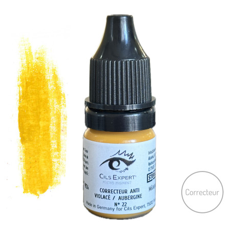 Pigment maquillage permanent microblading Cils Expert conforme à la réglementation Reach européenne