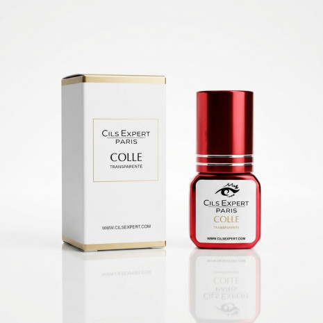 Colle Extension de Cils transparente Professionnelle (5 ml)