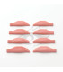 Silicone pad courbure L anatomique effet liner (4 tailles)