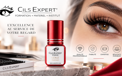 Colle transparente pour cils colorés : pourquoi elle ne se comporte pas comme une colle noire