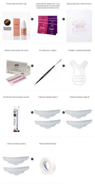 kit lash lift coreen